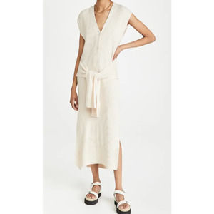 Jonathan Simkhai Annette Loungewear Henley Dress